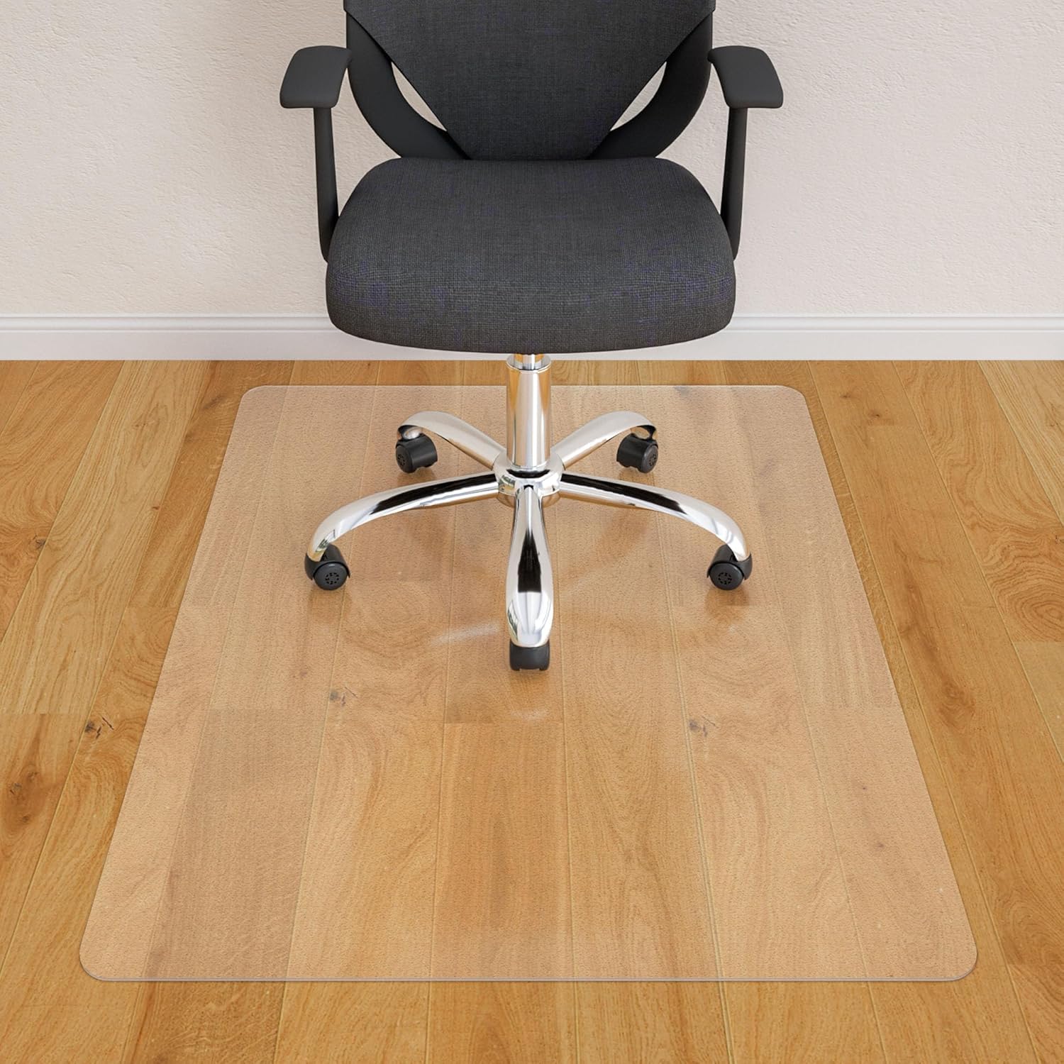 Easy Glide Clear Chair Mat - Protect Hardwood Floors!