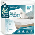 PlushDeluxe Queen Size Premium Mattress Encasement for Comfort
