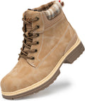 COTTIMO Snow Hiking Winter Boots for Women - Warm Non-Slip Ankle Boots