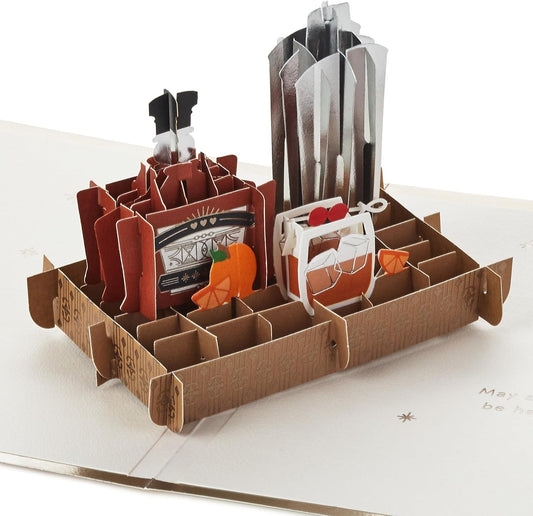 3D Hallmark Birthday Card: Cheers to Him!