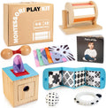 9-in-1 Montessori Sensory Toys Set for Newborns