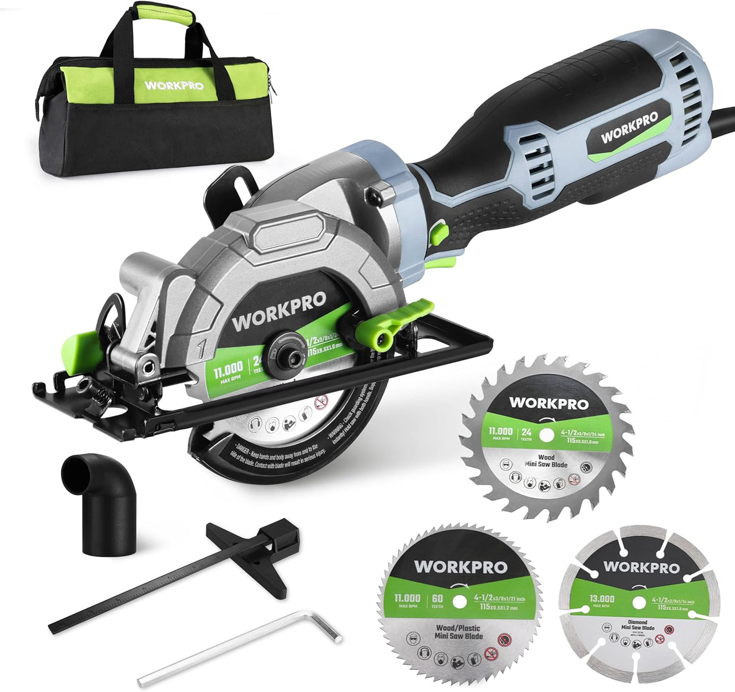 WORKPRO 5.8Amp Circular Saw: Precision Cutting for All Projects