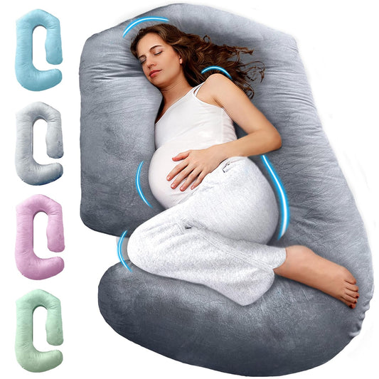 PILLANI Pregnancy Pillows for Sleeping - 57-Inch Maternity Support