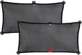 Munchkin Brica Magnetic Stretch to Fit Sun Shade, Black 2 Pack
