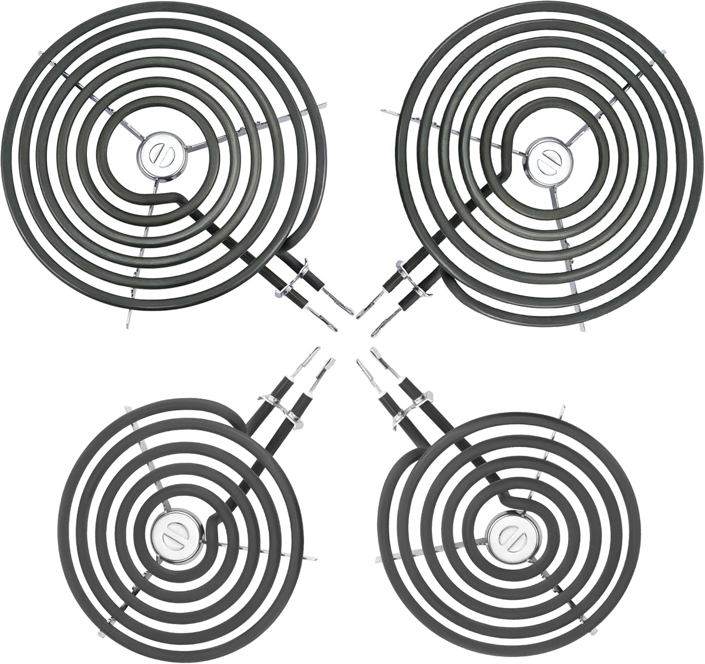WB30M1 WB30M2 Electric Stove Burner Replacement 4-Pack Set