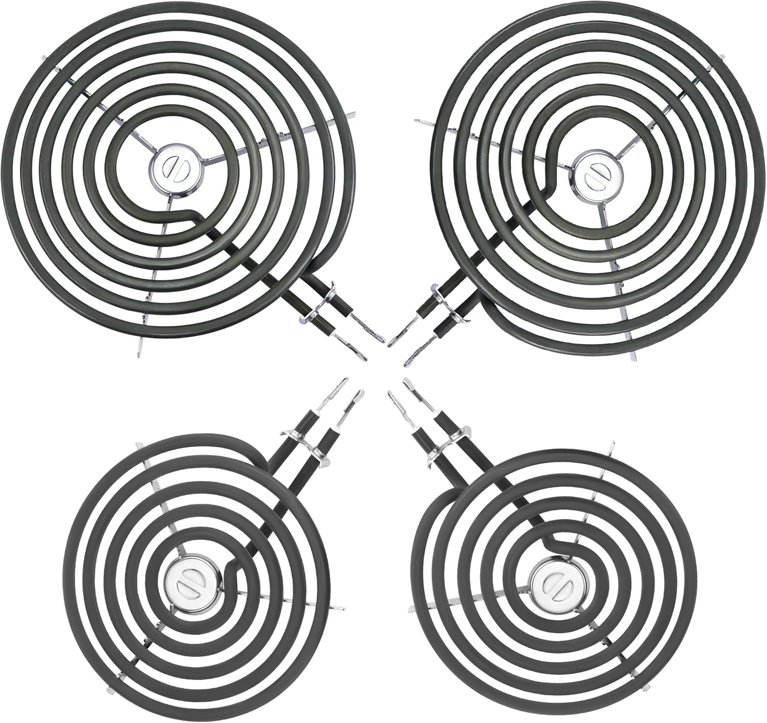 WB30M1 WB30M2 Electric Stove Burner Replacement 4-Pack Set