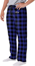FOCO Men's Buffalo Check Lounge Pants for Fans - Team Logo Comfort