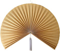 Fan Wall Decor Japanese Giant Fan 40in - Boho Bamboo Headboard