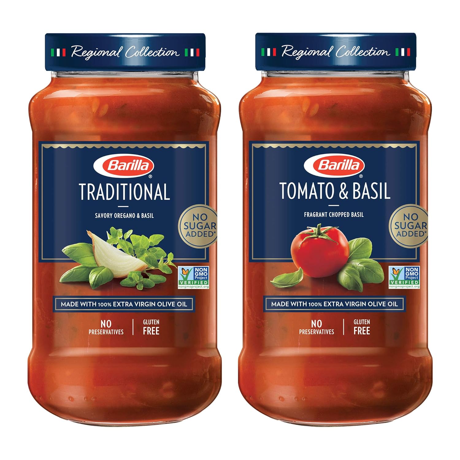 BARILLA Premium Pasta Sauce Variety Pack for Flavorful Meals