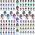 400 Pcs Little Jesus Figures Easter Mini Rubber Jesus Toys