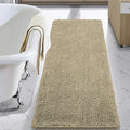 LOCHAS Luxury Bath Rug Shaggy Runner 24 x 60 in - Plush Absorbent