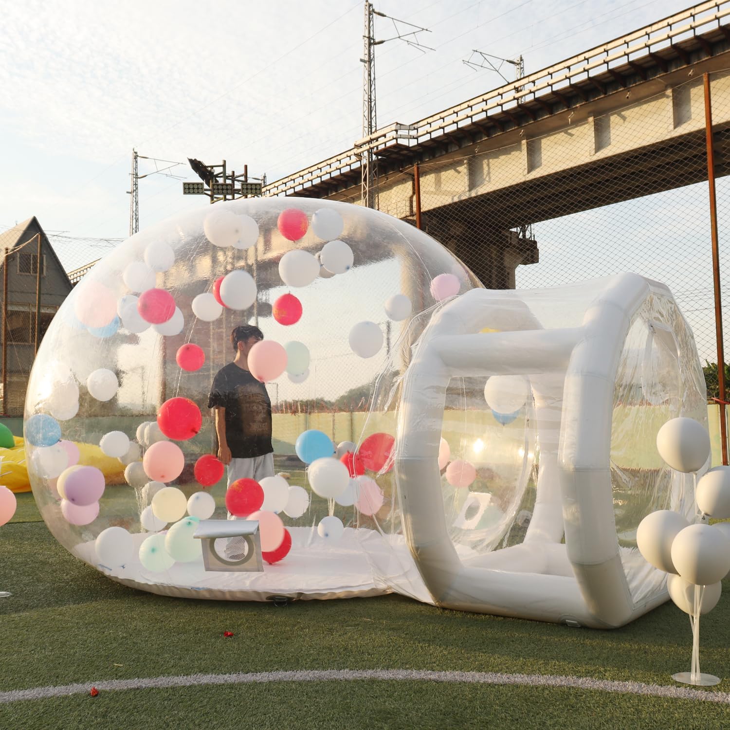 Transparent Igloo Dome for Magical Events!