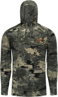 Men's Merino Wool Hunting Hoodie Base Layer Sweatshirt - Quiet Warmth