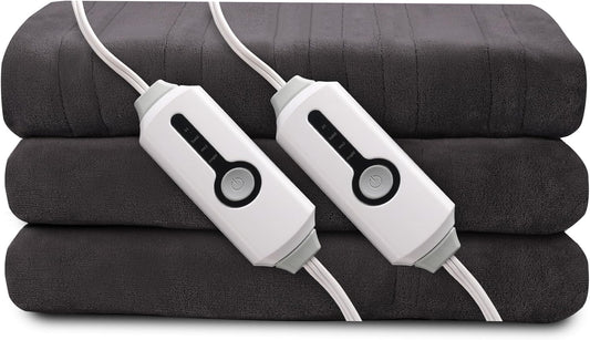 Electric Heated Blanket 90x100 King Size for Cozy Comfort