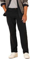 Men's Classic-Fit Khaki Stretch Chino Pant - Classic Fit Comfort