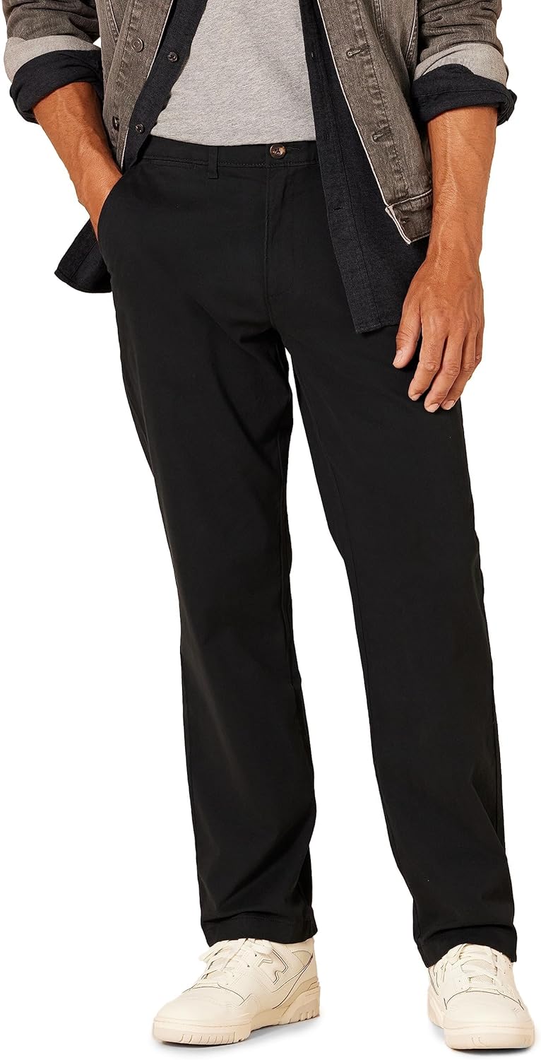 Classic-Fit Casual Stretch Chino Pant for Everyday Comfort