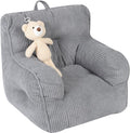 Plush Bear Kids Bean Bag Chair: Comfy Toddler Seating