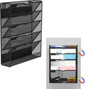 6-Tier Magnetic File Holder for File Cabinets - Large Capacity