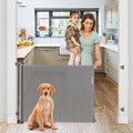 Retractable Baby Gates for Doorways 33 in Tall x 55 in Wide - Space