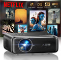 Smart Outdoor Projector 4K Supported P62 Pro - Netflix Licensed