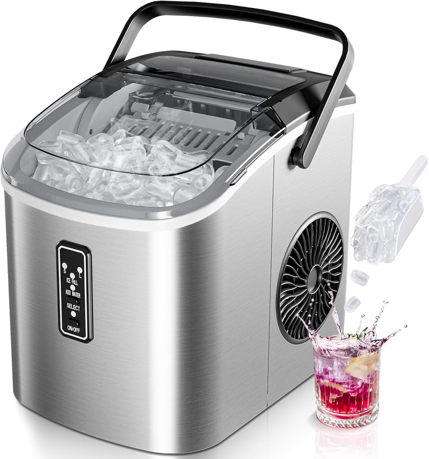 EUHOMY Ice Maker Countertop: Fast, Portable, and Efficient