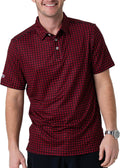 Mens Performance Polo Shirt Lightweight Quick Dry - Versatile Fit