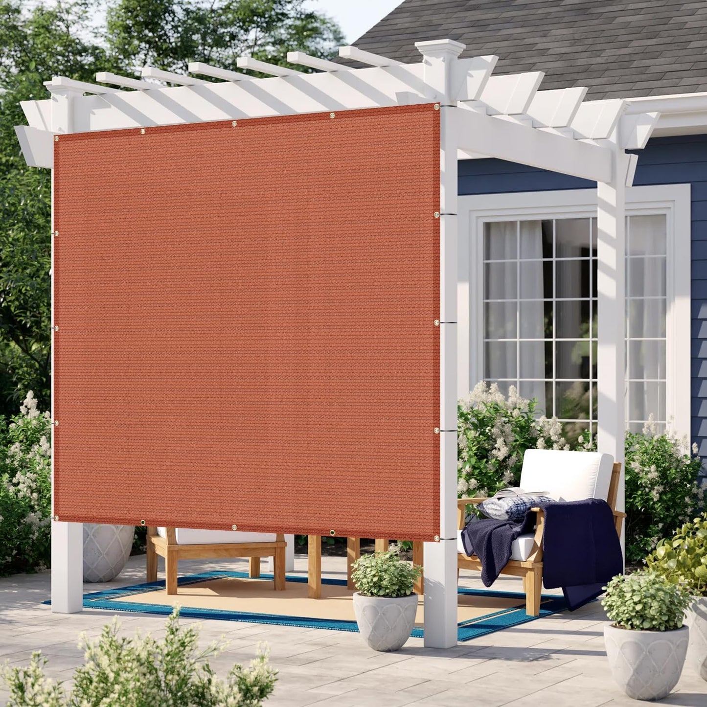 LOVE STORY Custom Size 14x20 FT Sun Shade Cloth for Outdoor Use