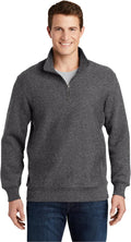 Stay Cozy in SPORT-TEK Tall 1/4-Zip Sweatshirt