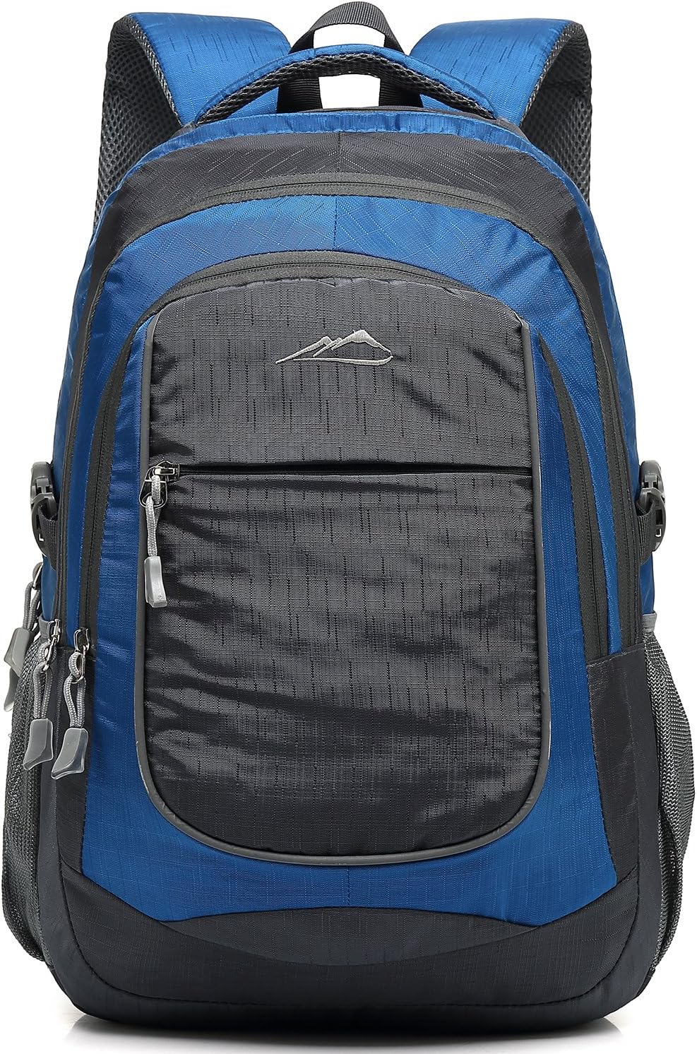 Sturdy 15.6-Inch Laptop Backpack with Night Light Reflective - Blue