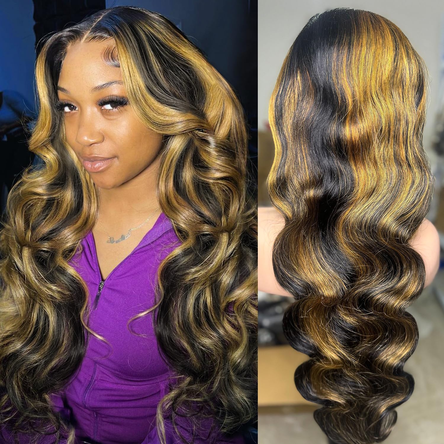 13x6 Ombre Lace Front Wig Human Hair for Stunning Style