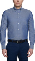 Tommy Hilfiger Regular Fit Button-Down Shirt - Wrinkle Resistant Look