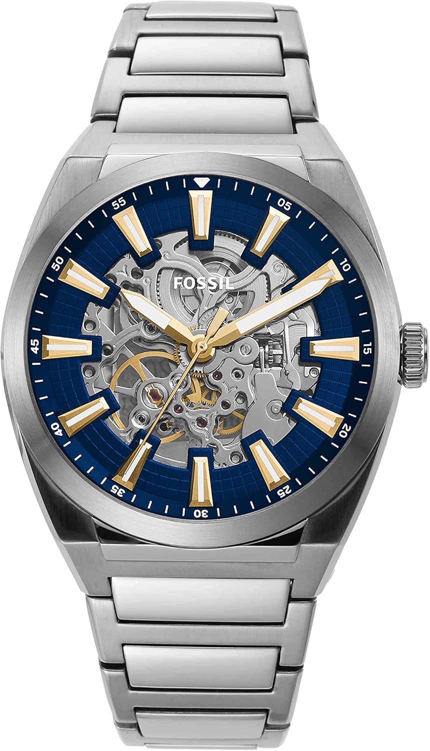 Fossil Men's Everett Automatic Watch: Timelessly Stylish