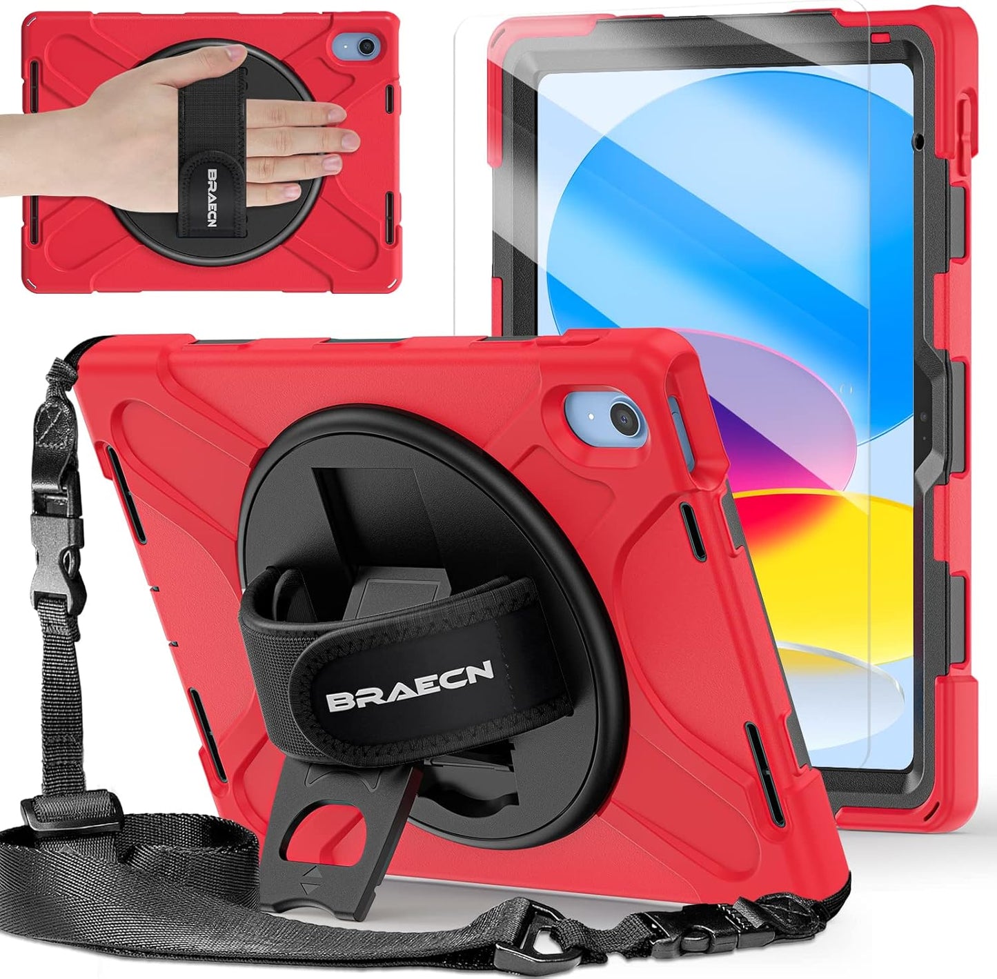Shockproof Protective Case for iPad 11th/10th Generation 2022/2025