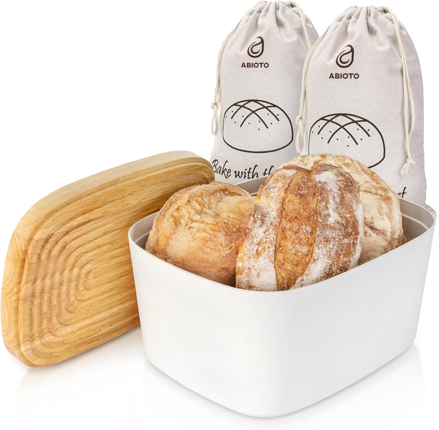 Extra Large Sourdough Bread Box for Homemade Bread Storage