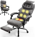 Massage Office Chair with Foot Rest and Heat - Big & Tall Comfort
