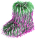 Cozy Plush Fur Snow Boots for Women - Warm and Stylish Footwear