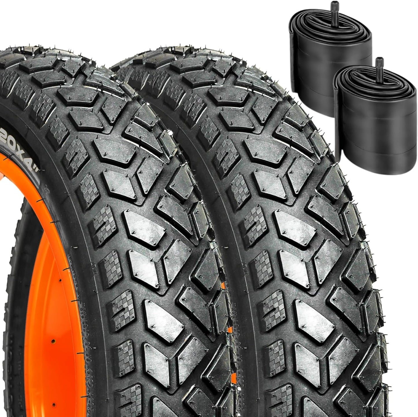 HEB ALLSCAPE 20x4 and 26x4 Fat Tire for E-Bikes and MTB