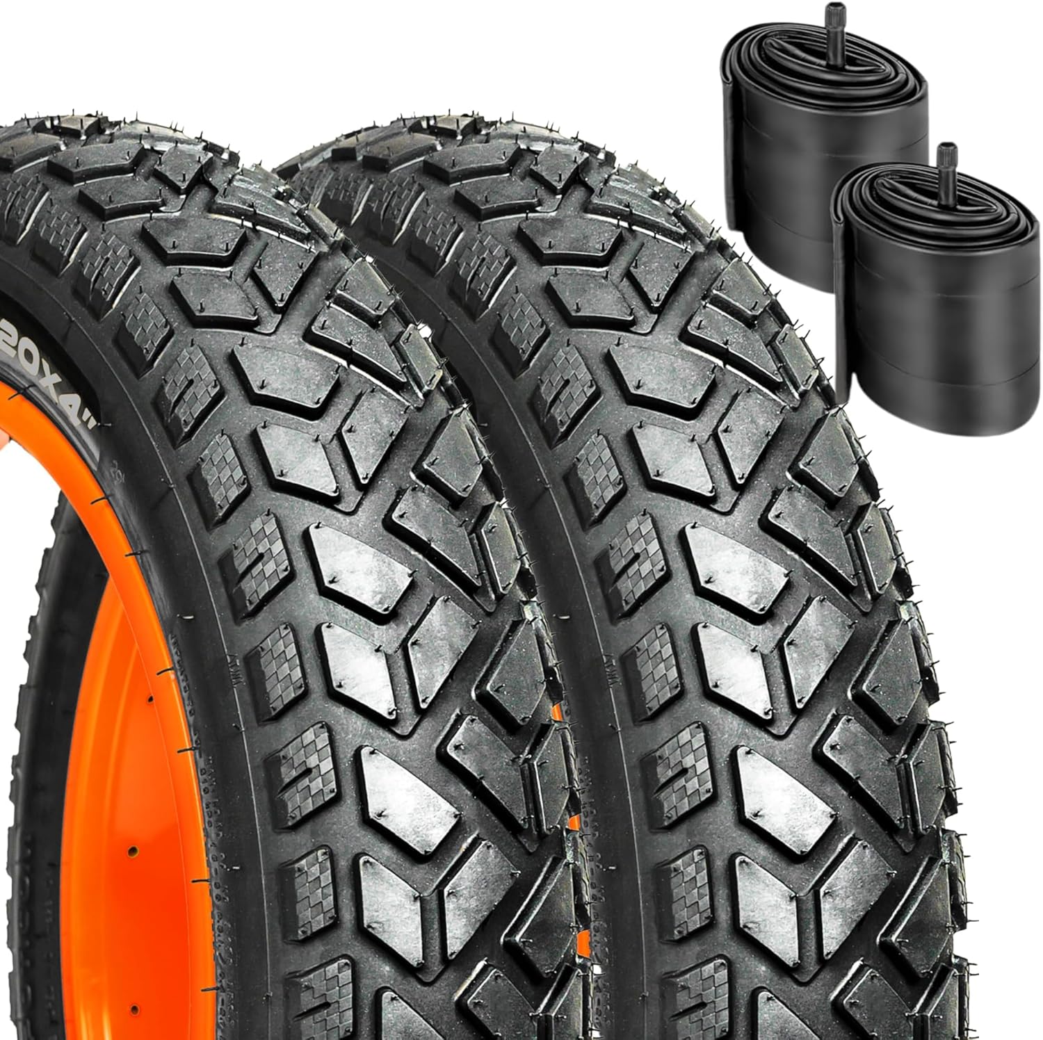 HEB ALLSCAPE 20x4 and 26x4 Fat Tire for E-Bikes and MTB