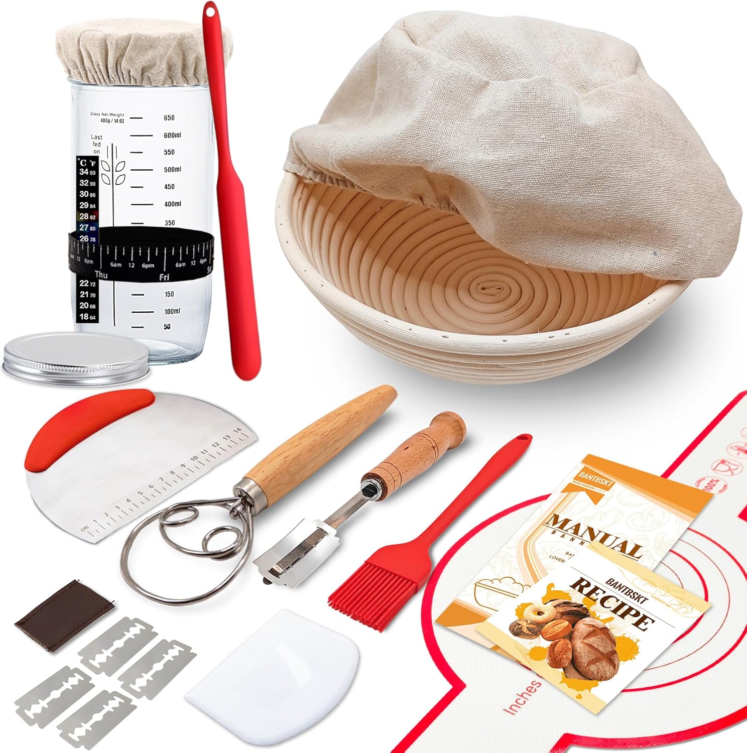 Complete Sourdough Starter Kit for Perfect Homemade Bread