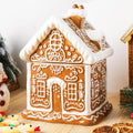 Gingerbread House Christmas Cookie Jar - Festive Ceramic Decor