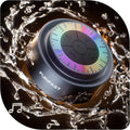 Bluetooth Shower Speaker with XL Suction Cup - Waterproof LED Lights