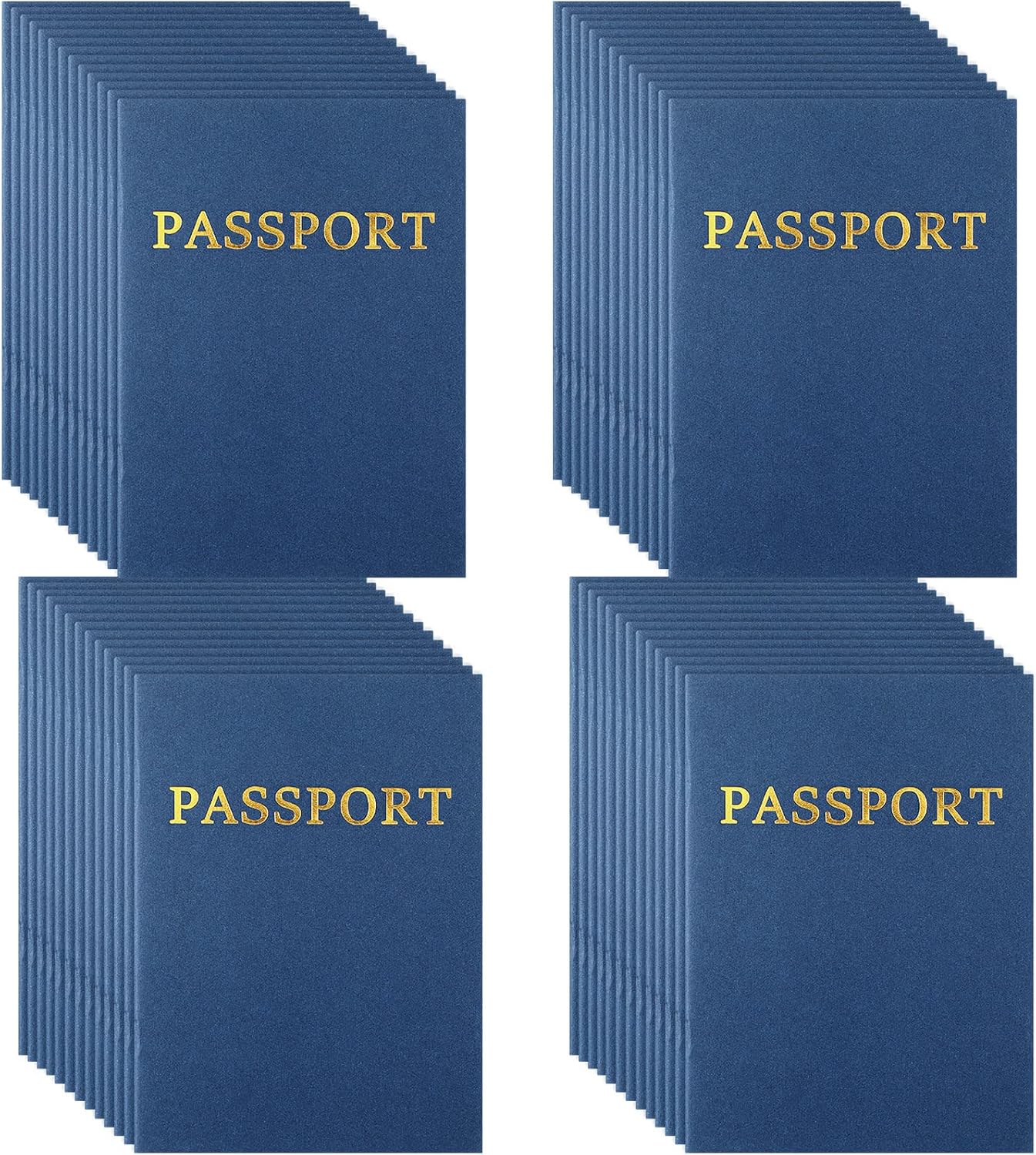 Lewtemi Kids Blank Passport Notebook for Creative Play and Fun