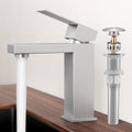 KES All Metal Brushed Nickel Bathroom Sink Faucet for Safety
