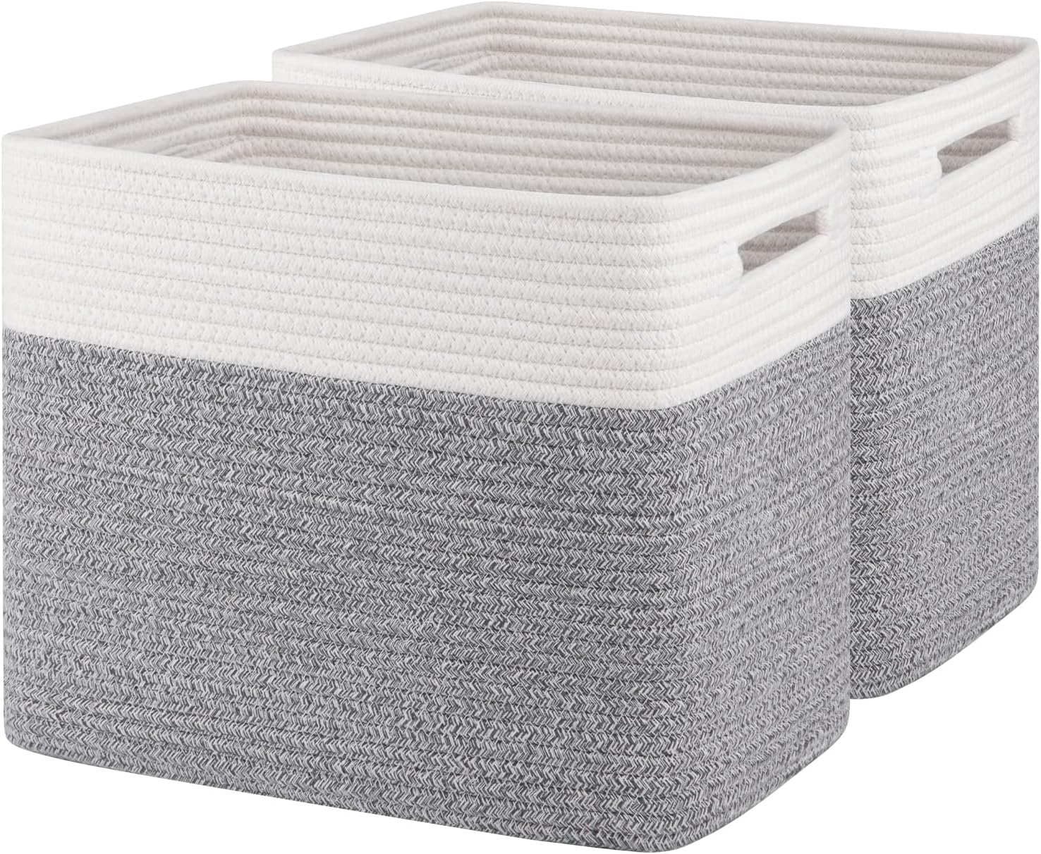 OIAHOMY Storage Baskets for Shelf - Collapsible Toy Bins