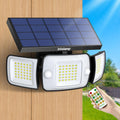 Solar Flood Lights Outdoor 1200LM Motion Sensor - Night Security
