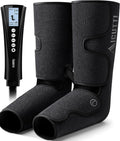 Air Compression Leg and Foot Massager with Heat - Improved Circulation