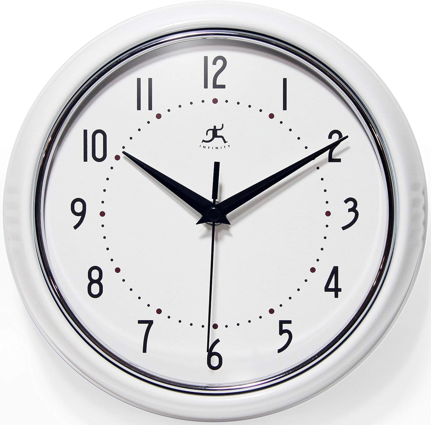 Retro Silent Sweep Non-Ticking Wall Clock for Modern Decor
