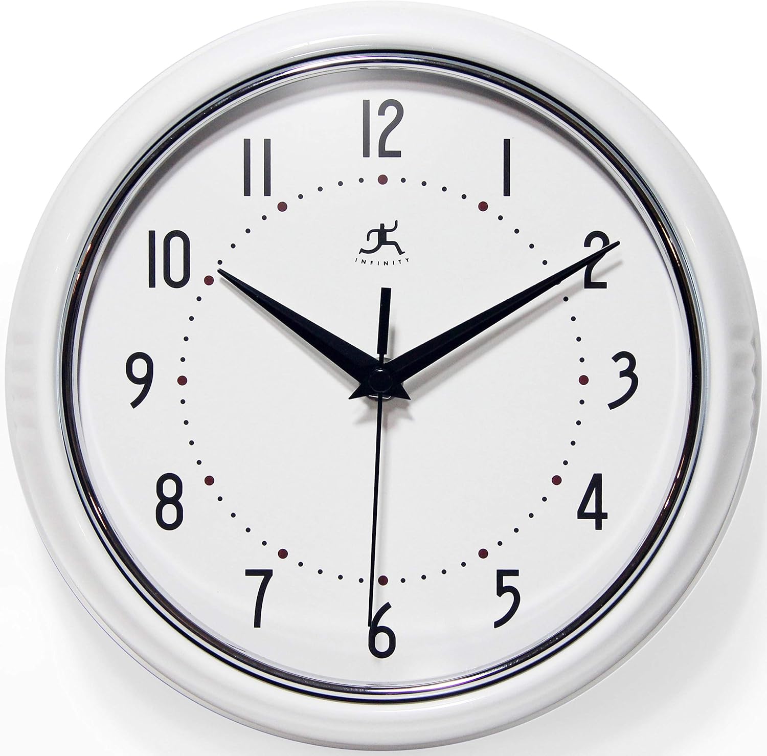 Retro Silent Sweep Non-Ticking Wall Clock for Modern Decor