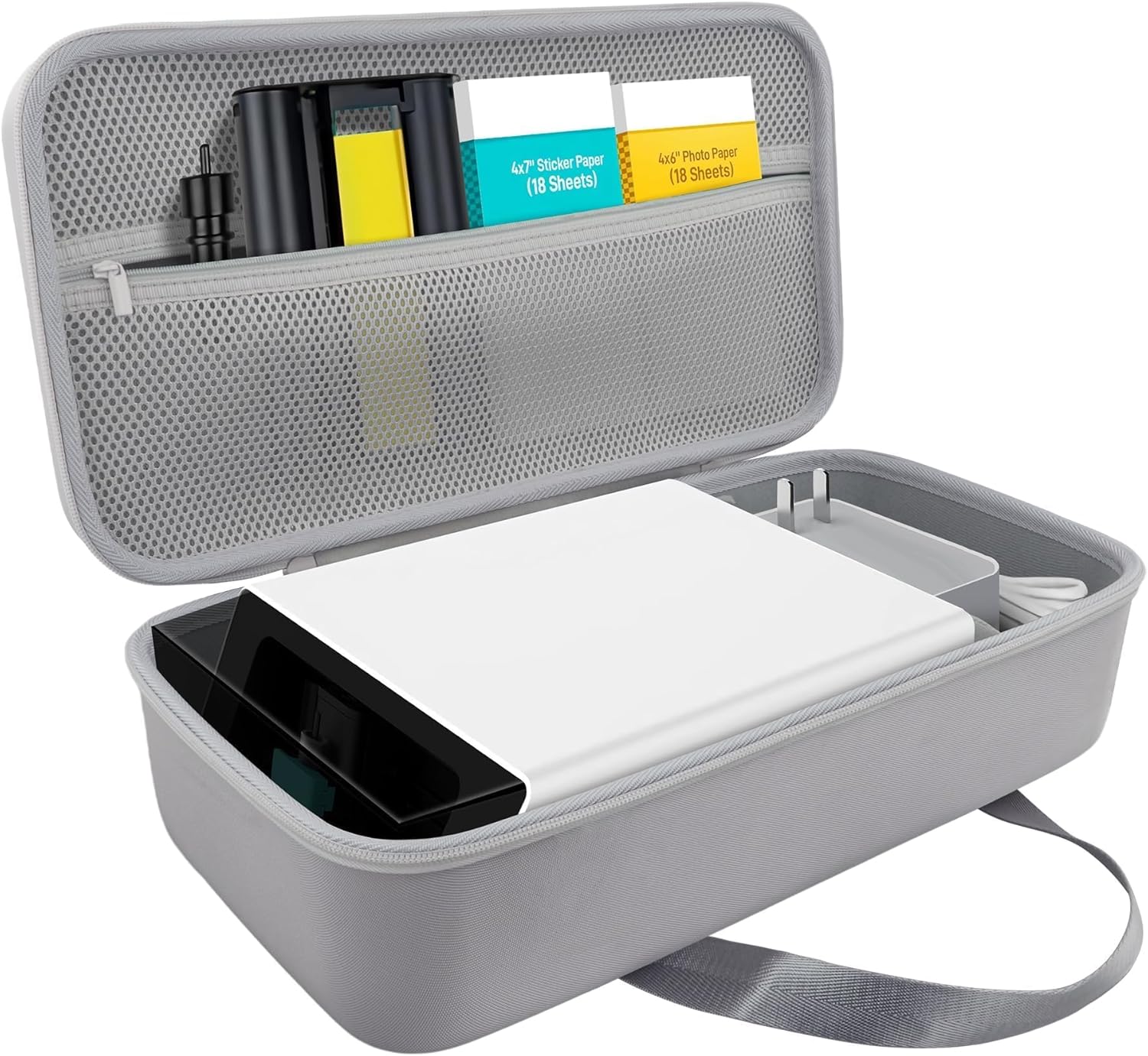 khanka Storage Case for Liene PixCut S1 Printer - Grey