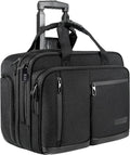 VANKEAN 17.3 Inch Rolling Laptop Bag - Waterproof Carry On Briefcase